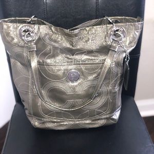 Coach Alex Op Art Bucket purse